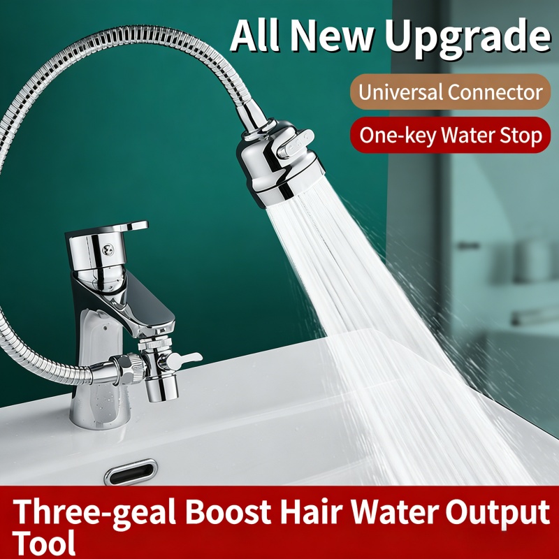 Kitchen Gadgets Everyone Needs - 3-speed External Shower Head for The