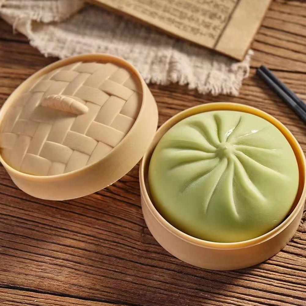 Silicone Steamer Basket - 6cm Mini Steamer Basket Simulation Bun