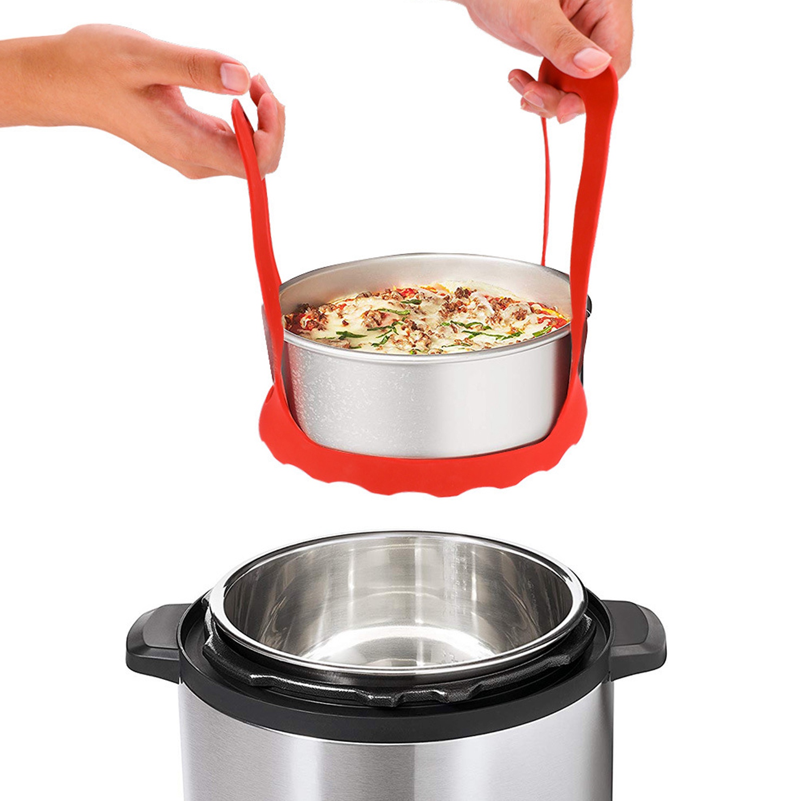 4pcs Set Silicone Kitchen Tool - Silicone Steamer Basket recension och pris