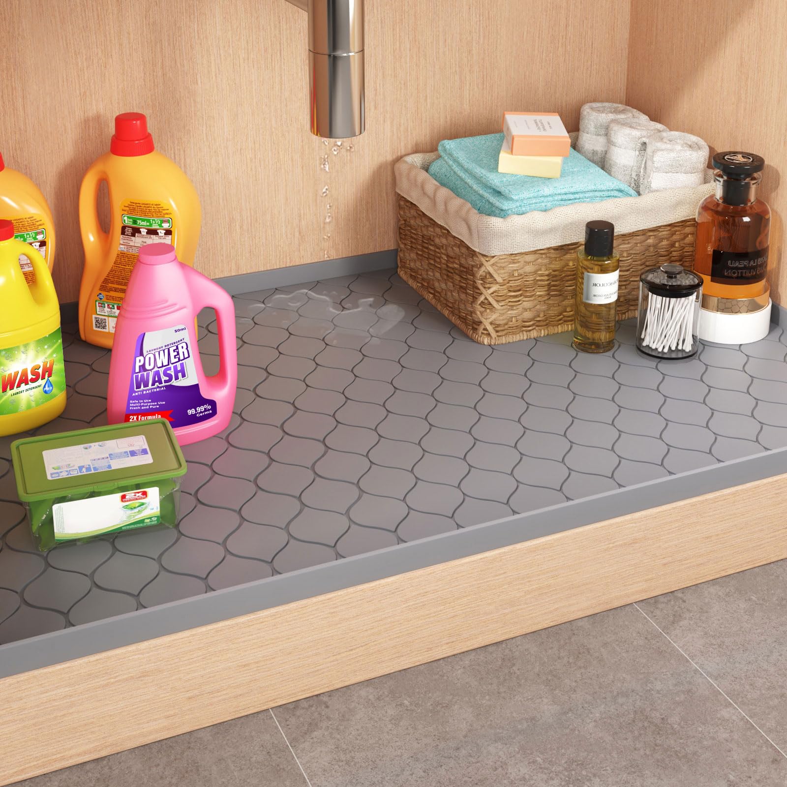 Silicone Under Sink Mat Kitche - Kitchen Gadgets Modern recension och pris