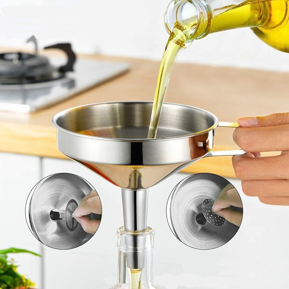 1Pc Stainless Steel Cooking Oi - Kitchen Gadgets For Arthritic Hands recension och pris