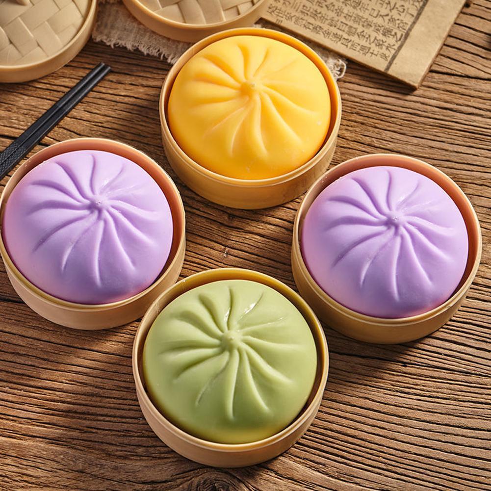 Dumpling Fidget Sensory Toy Wi - Silicone Steamer Basket recension och pris