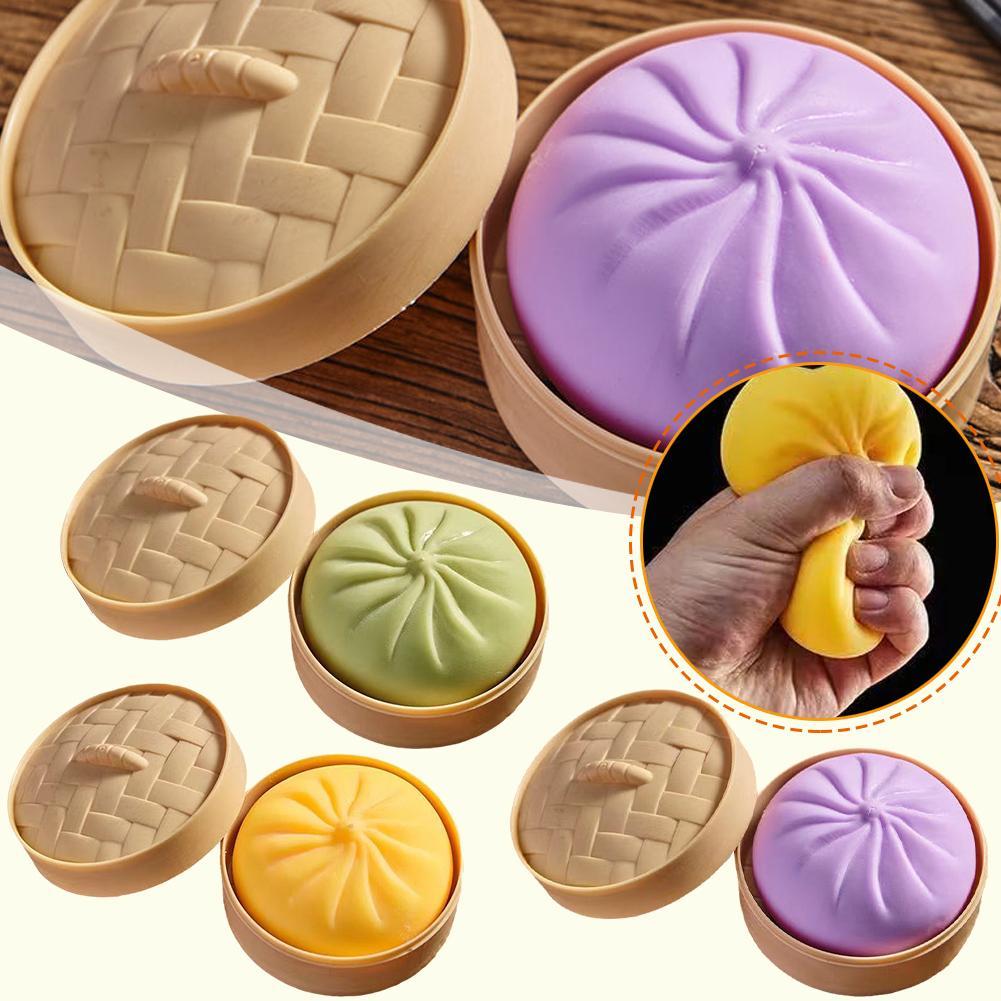 Dumpling Fidget Sensory Toy Wi - Silicone Steamer Basket recension och pris