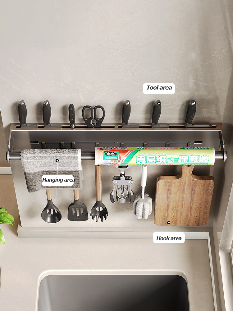 Stainless Steel Kitchen Paper  - Kitchen Gadgets Wallpaper recension och pris