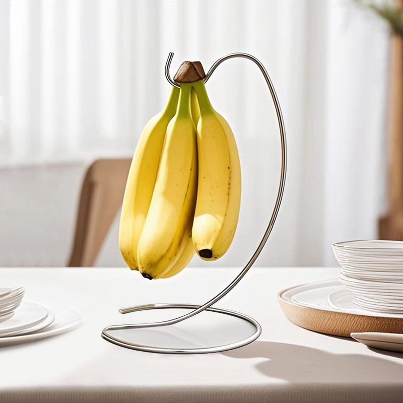 1Pcs Banana Holder Stand Keep  - Kitchen Gadgets Rack Storage recension och pris
