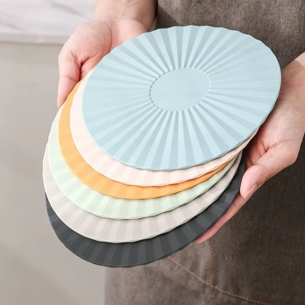 Ins Round Pot Pan Mat Silicone - Kitchen Gadgets Modern recension och pris