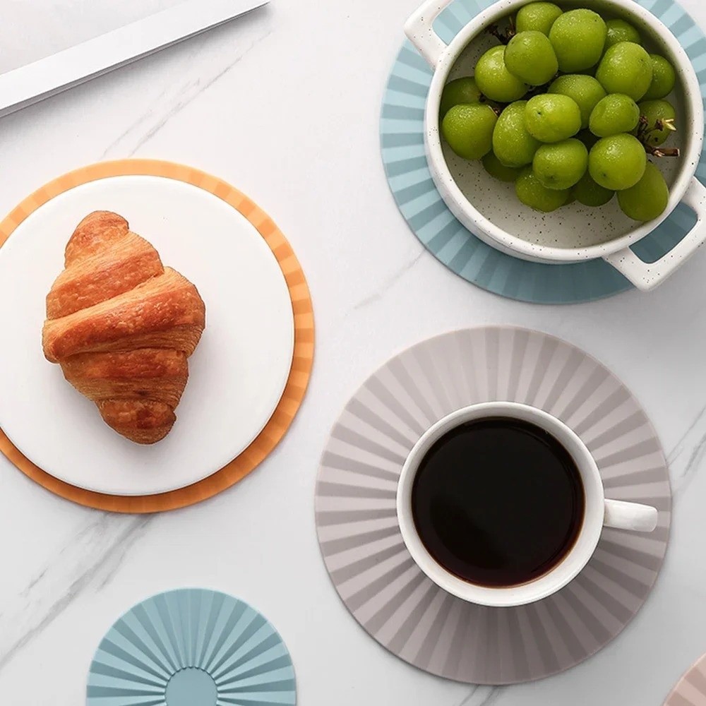 Ins Round Pot Pan Mat Silicone - Kitchen Gadgets Modern recension och pris