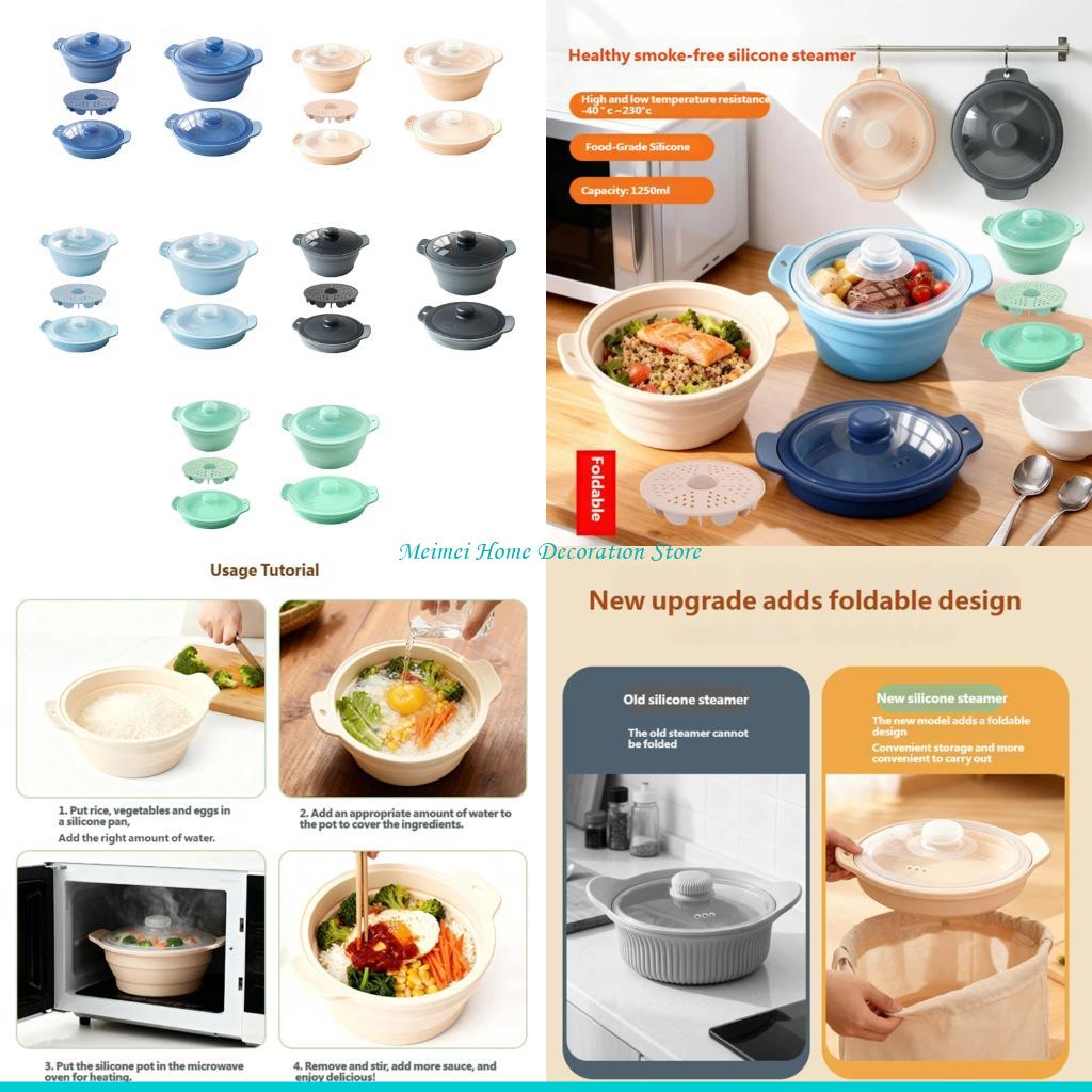 H7BF Foldable Silicone Steamer - Silicone Steamer Basket recension och pris