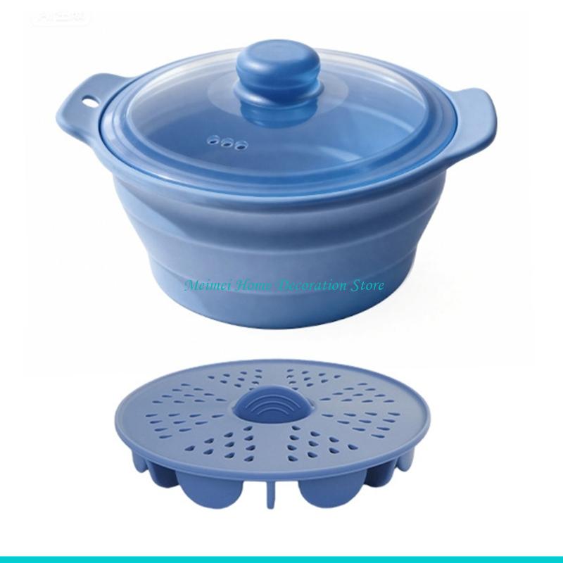 H7BF Foldable Silicone Steamer - Silicone Steamer Basket recension och pris