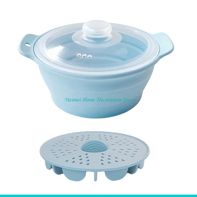 H7BF Foldable Silicone Steamer - Silicone Steamer Basket recension och pris