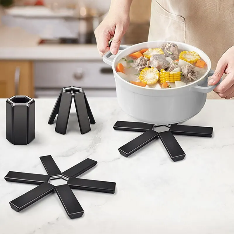 1/2PCS ABS Insulating Mat Pot  - Kitchen Gadgets Modern recension och pris