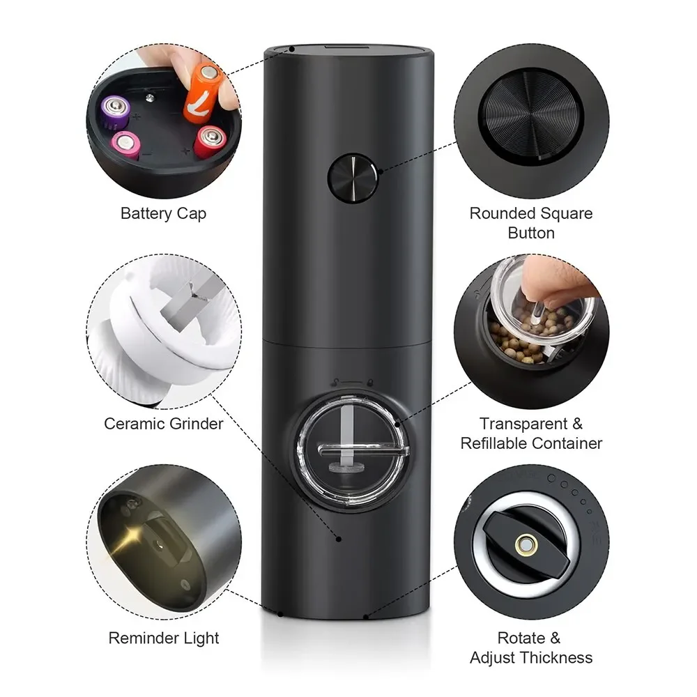 Electric Salt And Pepper Grind - Kitchen Gadgets Smart recension och pris