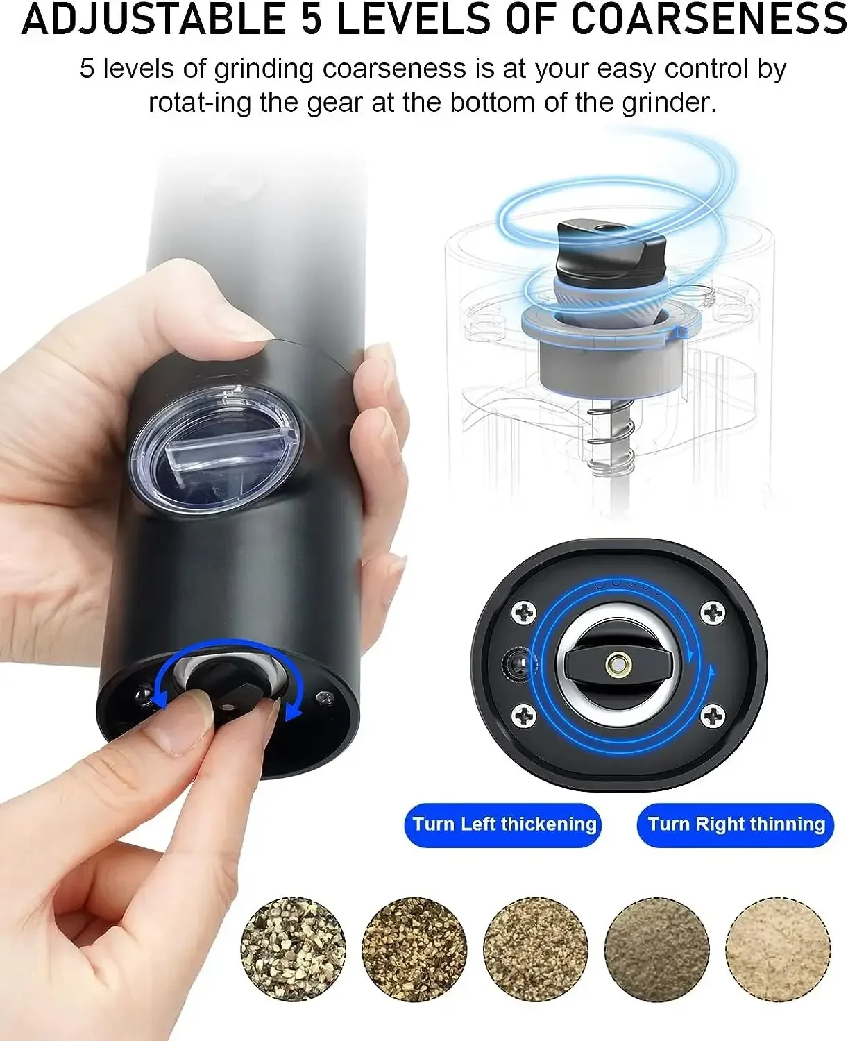 Electric Salt And Pepper Grind - Kitchen Gadgets Smart recension och pris