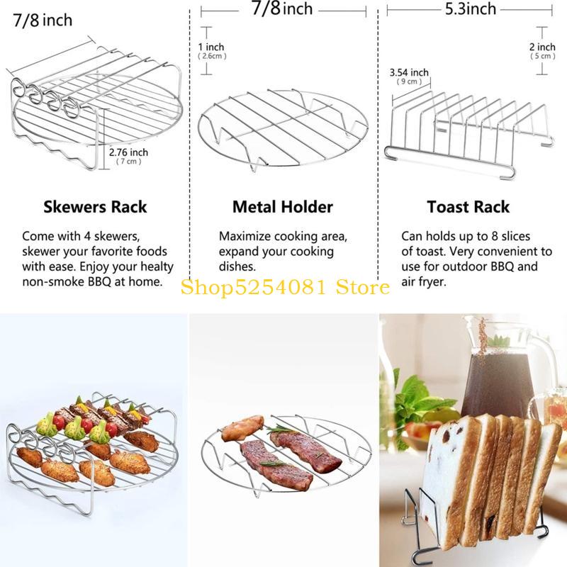AXYC 17 Pieces  Accessories St - Silicone Steamer Basket recension och pris