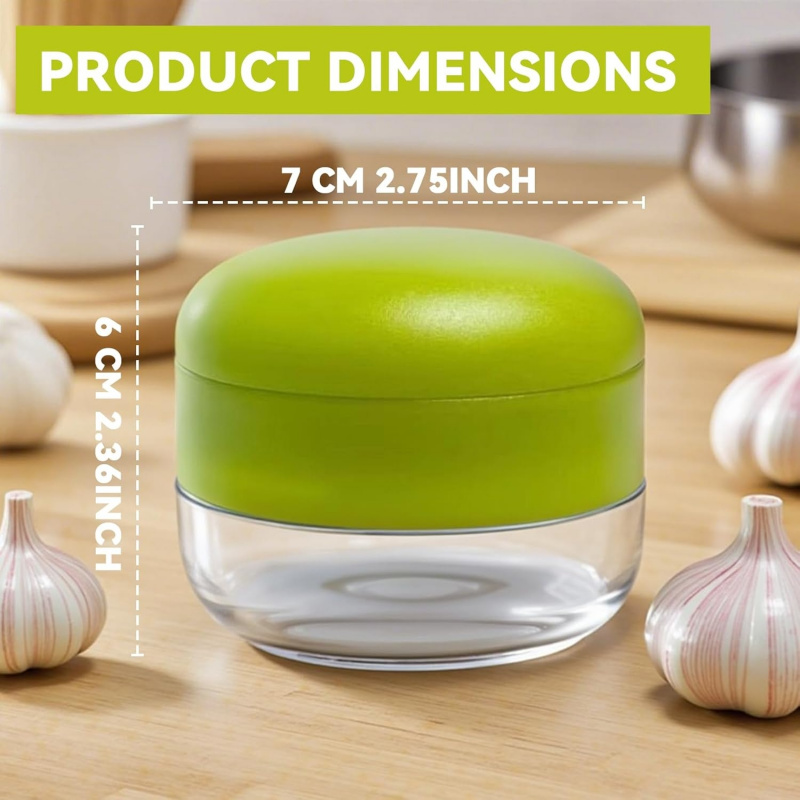 Garlic Mincer for Kitchen Easy - Kitchen Gadgets For Arthritic Hands recension och pris