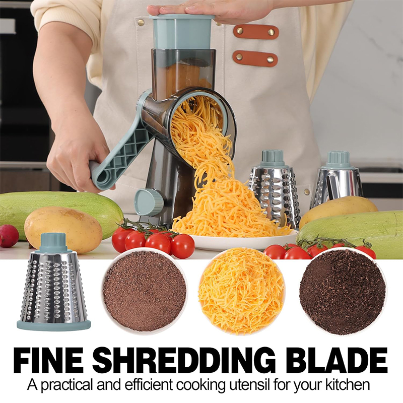 LMETJMA 3 in 1 Rotary Cheese G - Kitchen Gadgets Smart recension och pris