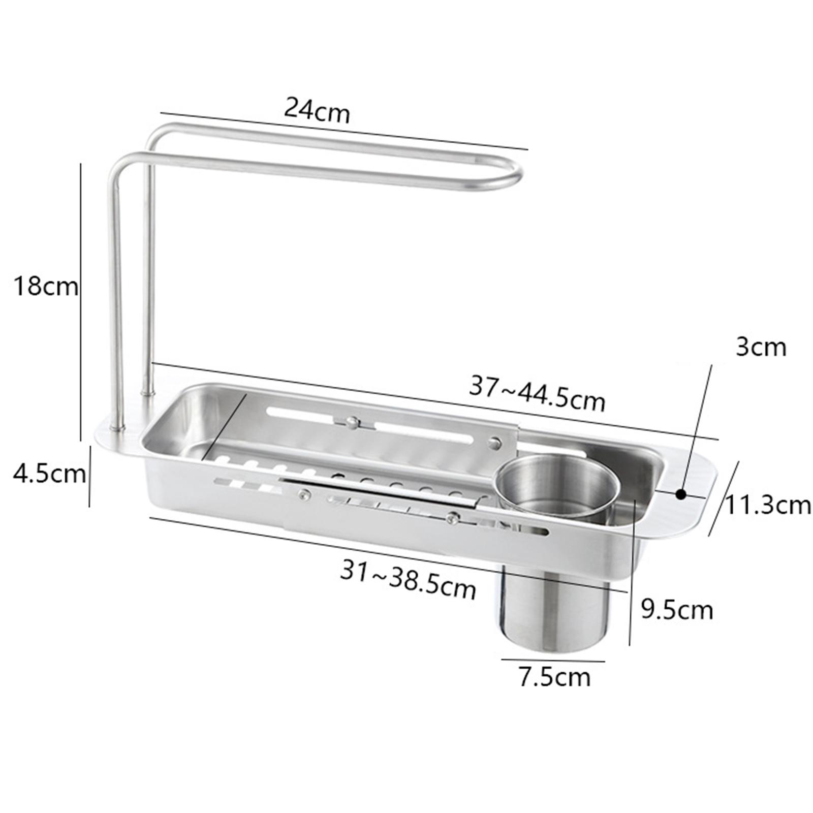 Sink Drain Rack Sponge Holder  - Kitchen Gadgets Rack Storage recension och pris