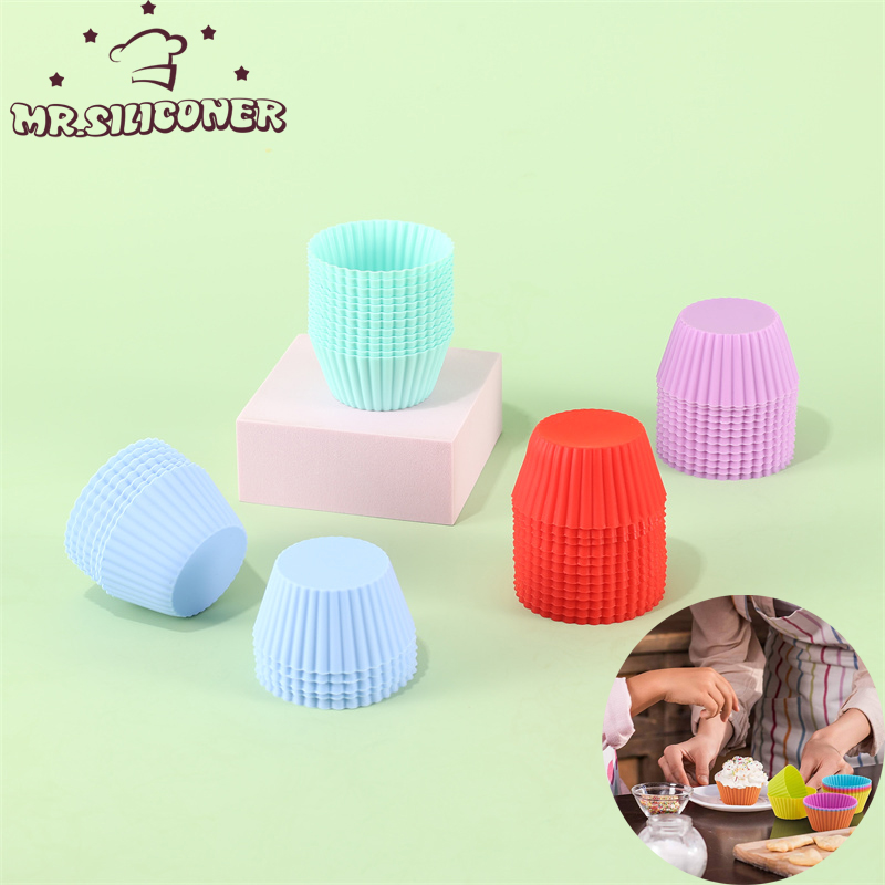 6Pcs/Set Silicone Cake Mold Ro - Kitchen Gadgets For Arthritic Hands recension och pris