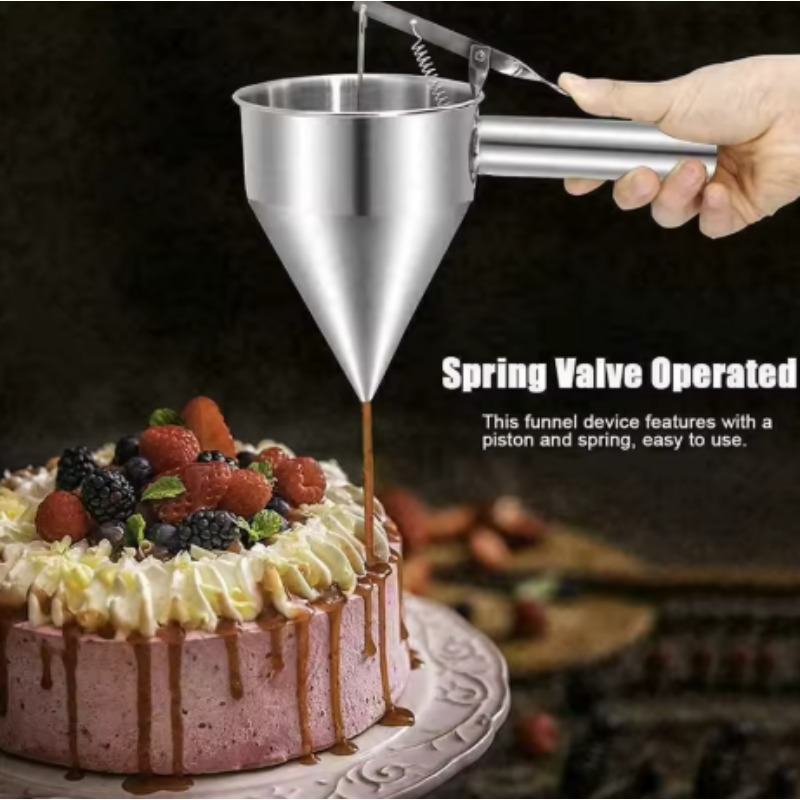 600/1200ML Stainless Steel Liq - Kitchen Gadgets For Arthritic Hands recension och pris