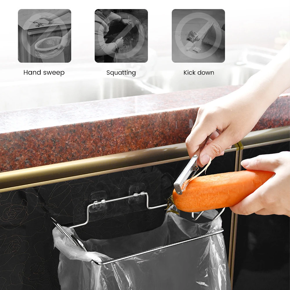 2Pcs Trash Rack for Kitchen St - Kitchen Gadgets Wallpaper recension och pris