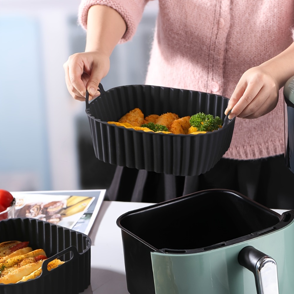 Air Fryer Silicone Liners Squa - Silicone Steamer Basket recension och pris