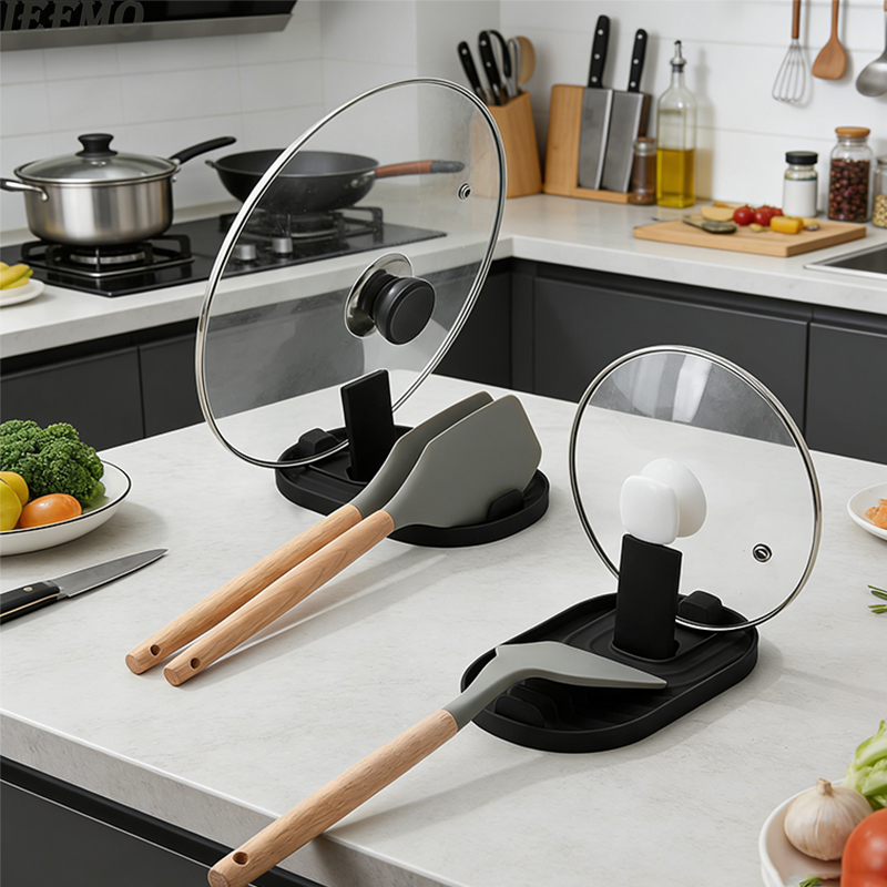 Foldable Pot Lid Holder Kitche - Kitchen Gadgets Rack Storage recension och pris
