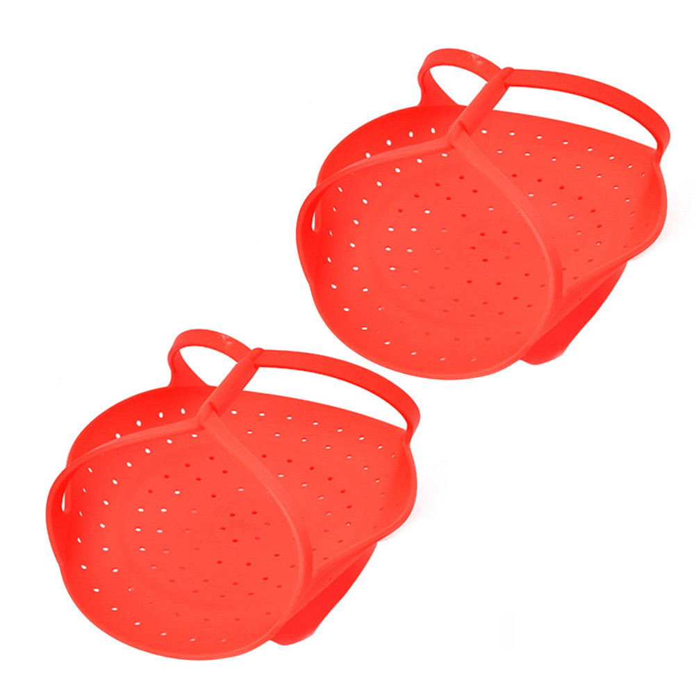 2pcs Foldable Silicone Steamer - Silicone Steamer Basket recension och pris